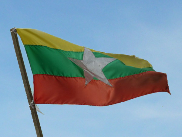 Burma Flagge