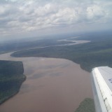  Flug über den Rio Iguacu